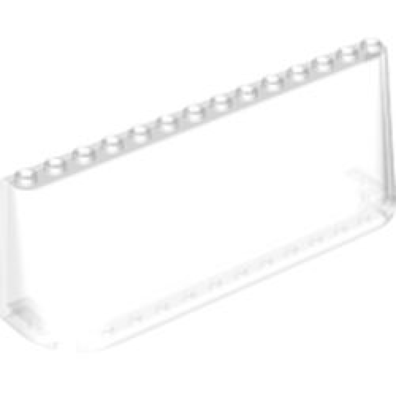Raam / Voorruit / Ruit 3x14x4 Trans Clear