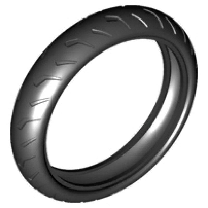Band 132,6mm D. x 27mm Motorfiets Raceprofiel Smal Black