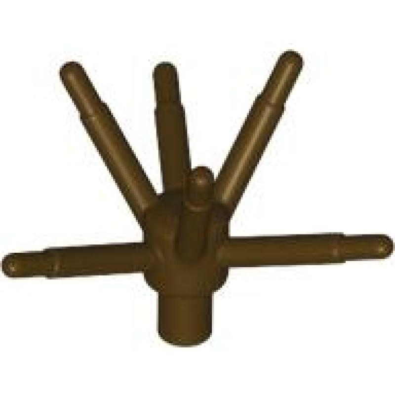 Plant Bloem Stengel met 6 stelen Dark Brown