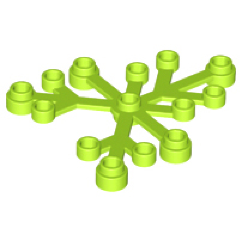 Plant Bladeren 6x5 Lime