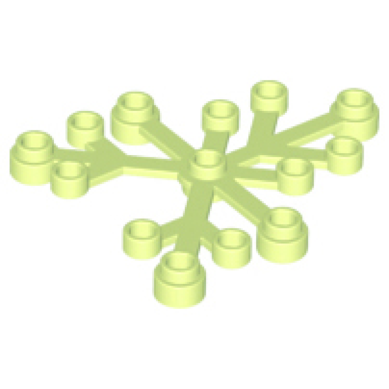 Plant Bladeren 6x5 Yellowish Green