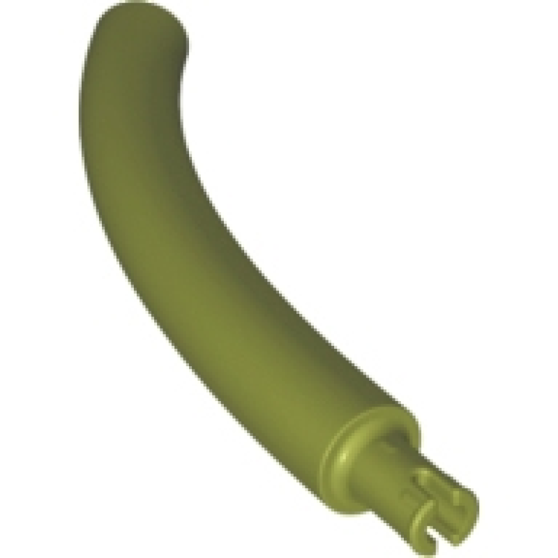 Dinosaurus Staart / Nek Middenstuk met Pin (plant / boom onderdeel) Olive Green