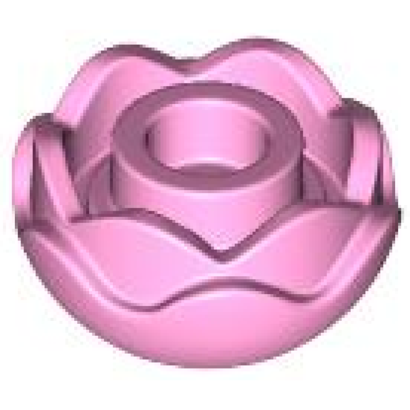 Plant Bloen Rond met 2 laagjes (Pioenroos) Bright Pink