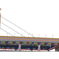 Autoscooter Reverchon 8 zuilen 1:20