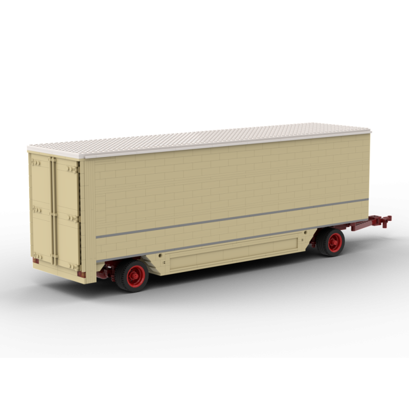 Chaissen wagen Stork plat dak 1:20