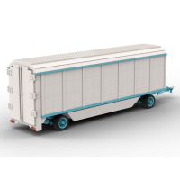 Chaissen wagen Stork rond dak 1:20