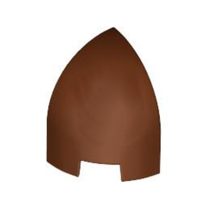 Dakpan, Gebogen 1x1x1 1/3 hoek Reddish Brown
