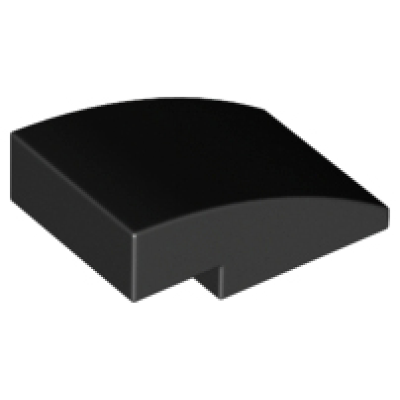 Dakpan, Gebogen 3x2 Black