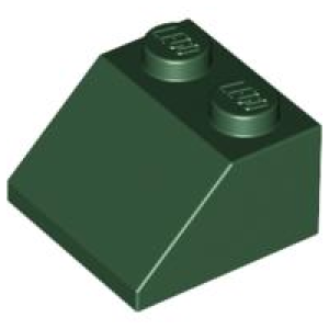 Dakpan 45° 2x2 Dark Green