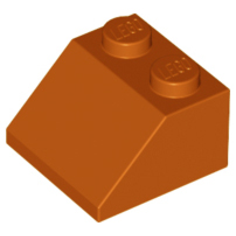 Dakpan 45° 2x2 Dark Orange