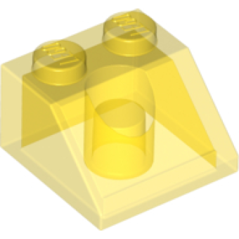 Dakpan 45° 2x2 Trans Yellow