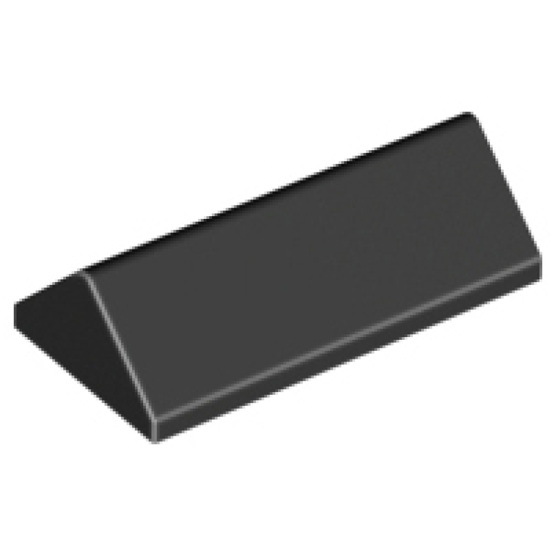 Dakpan, 45° 2x4 dubbel Black