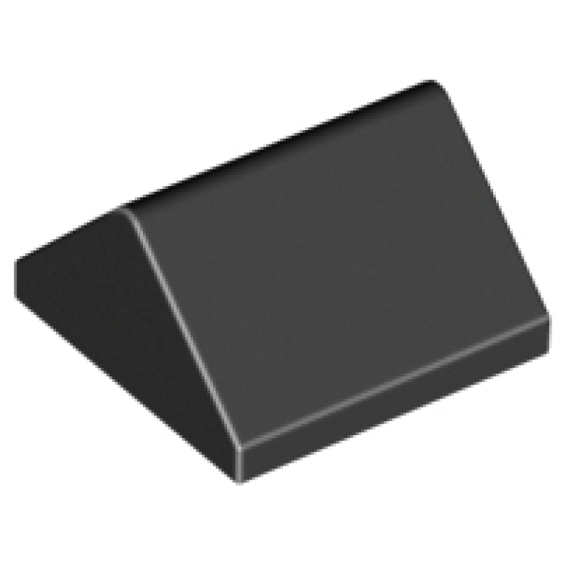 Dakpan 45° 2x2 dubbel Black