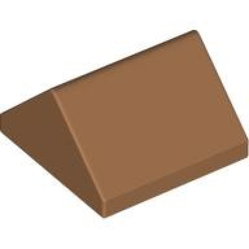 Dakpan 45° 2x2 dubbel Medium Nougat