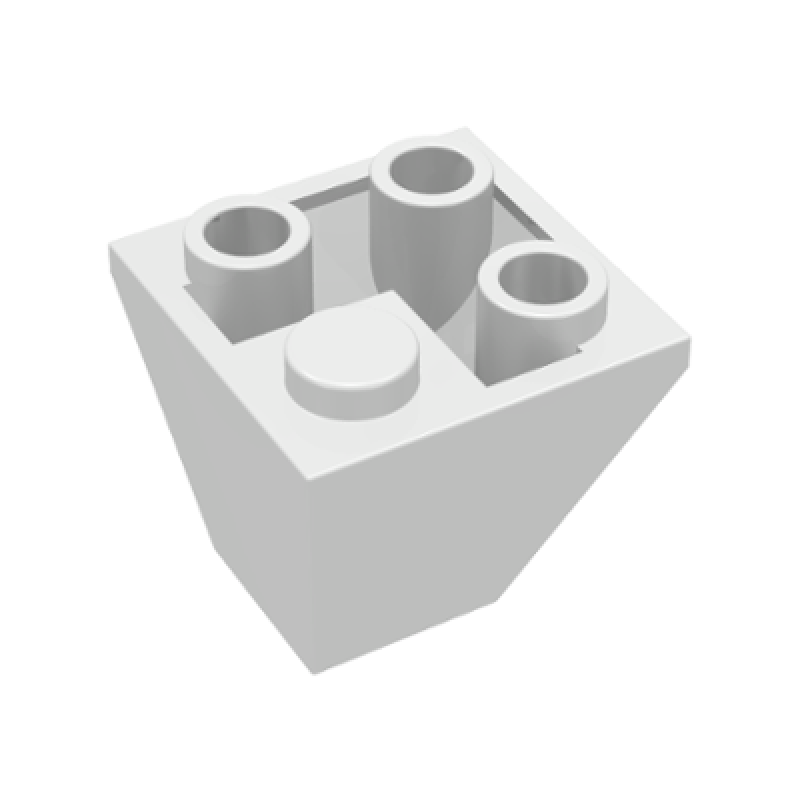 Dakpan, Omgekeerd 45° 2x2 dubbel hoek White