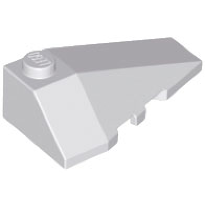 Wig 4x2 drievoudig rechts Light Bluish Gray