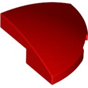 Dakpan, Gebogen 2x2x2/3 hoek Red