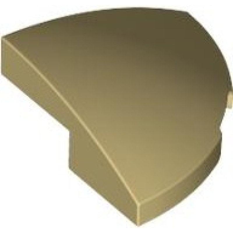 Dakpan, Gebogen 2x2x2/3 hoek Tan