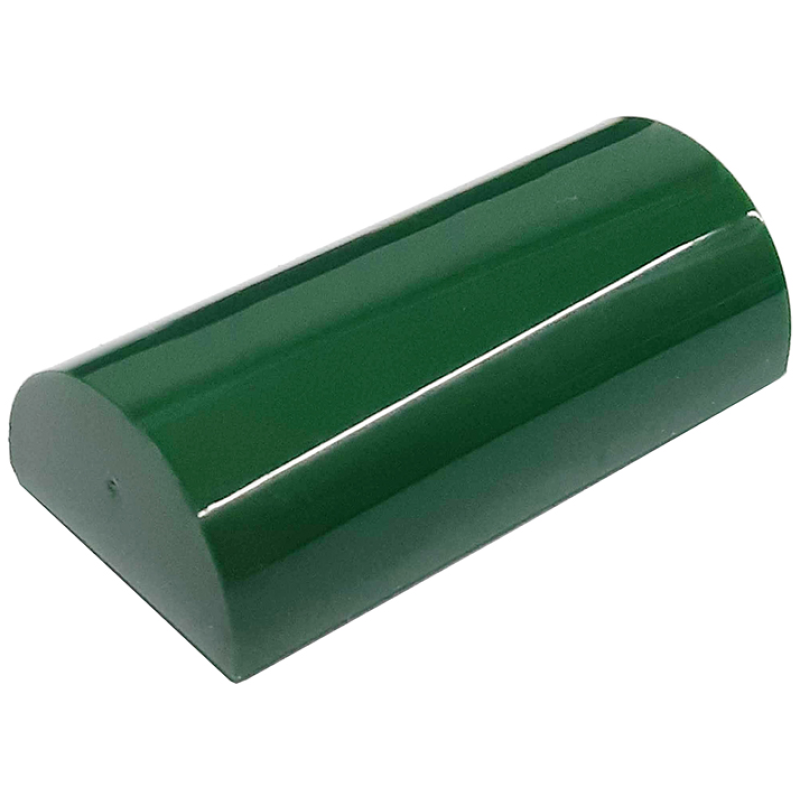 Dakpan, Gebogen gebogen 2x4 dubbel Dark Bluish Gray