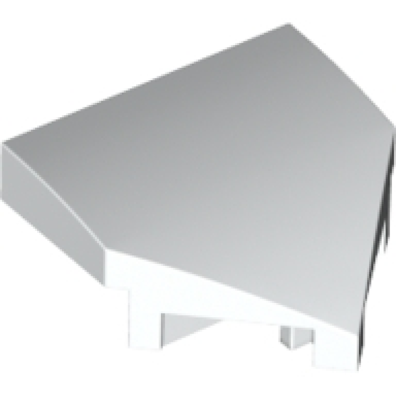 Dakpan, Gebogen 2x2x2/3 met punt White