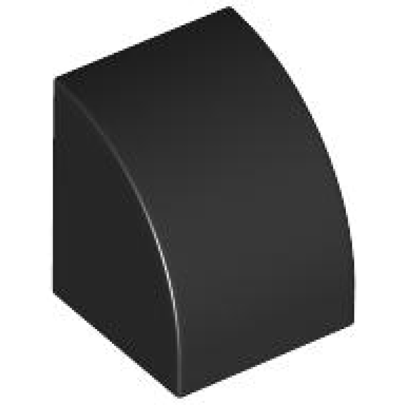 Dakpan, Gebogen 1x1 Black