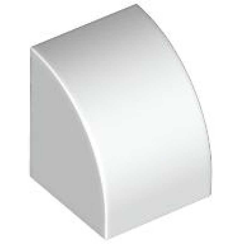 Dakpan, Gebogen 1x1 White
