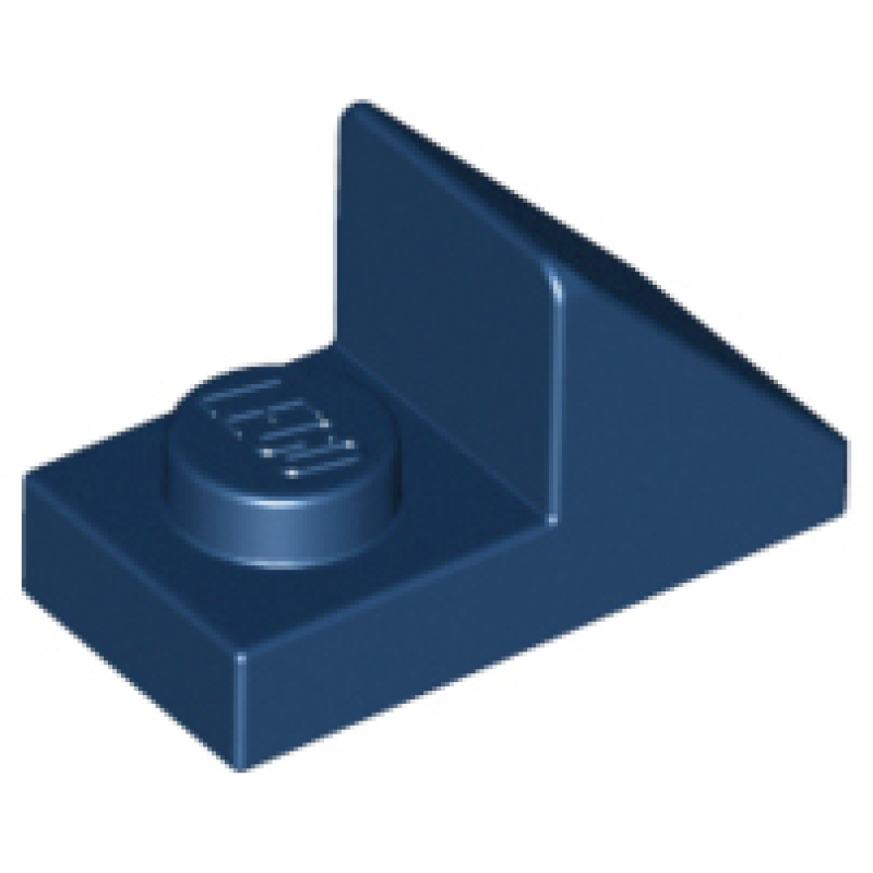 Dakpan 45° 2x1 met 2/3 inkeping Dark Blue