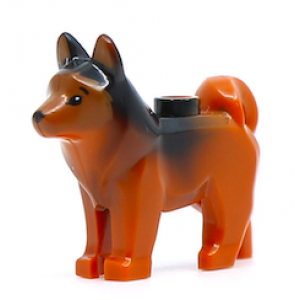 Hond husky (Red / Copper) Dark Orange