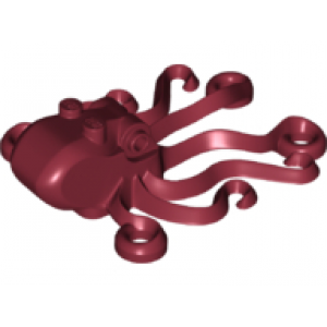 Octopus Dark Red