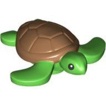 Zee Schildpad Baby Bright Green