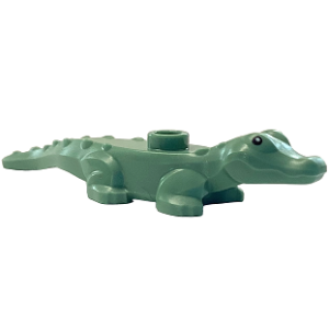 Alligator / Krokodil Baby Sand Green