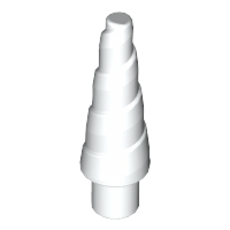 Hoorn, Eenhoorn / Spiraal White