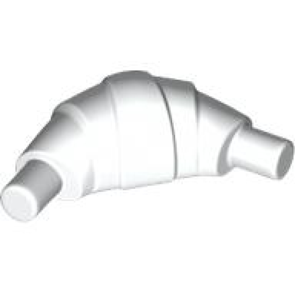 Croissant (platte uiteinden) White