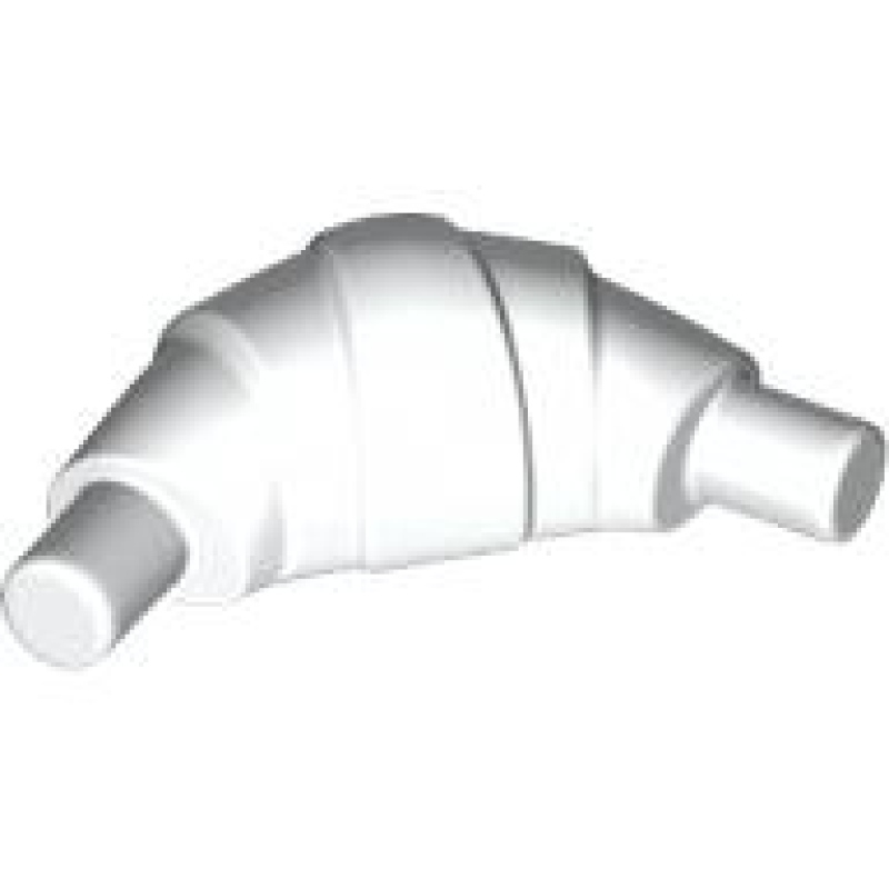 Croissant (platte uiteinden) White