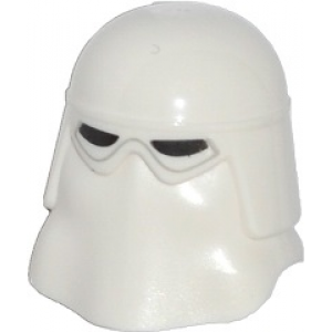 Minifiguur, Hoofddeksel Helm Star Wars Snowtrooper White