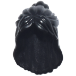 Haar Lang half opgestoken in knot Black