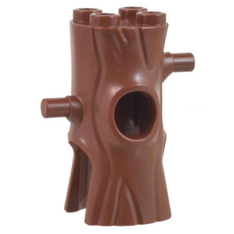 Boomstronk Kostuum Reddish Brown