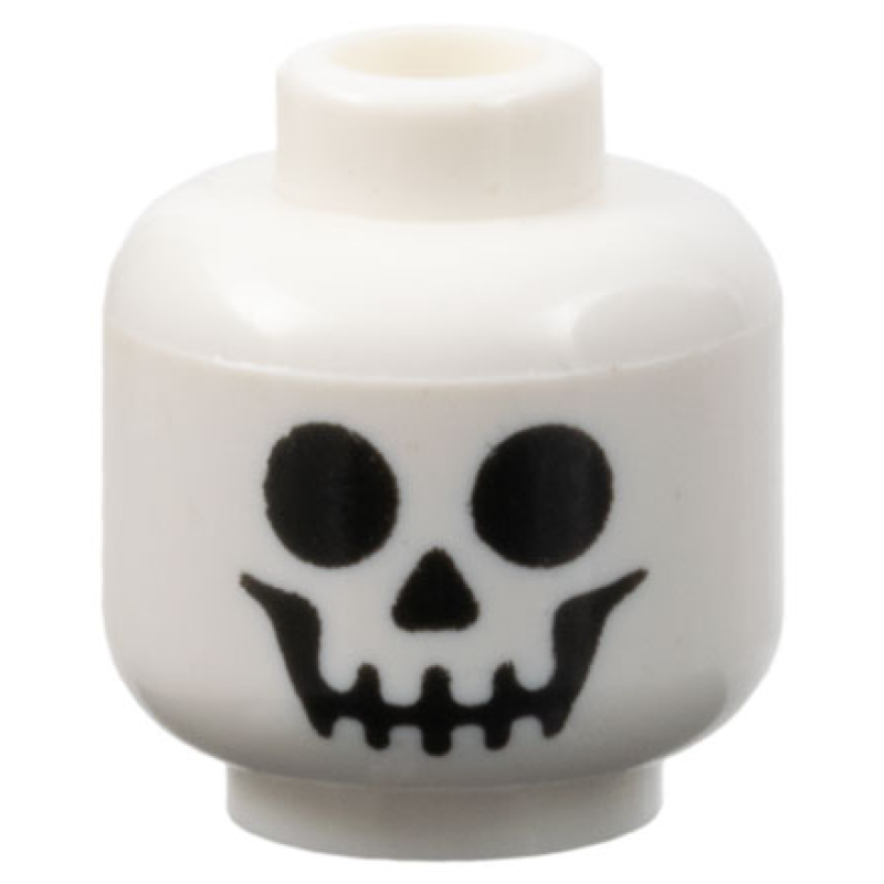 Hoofd Doodshoofd White