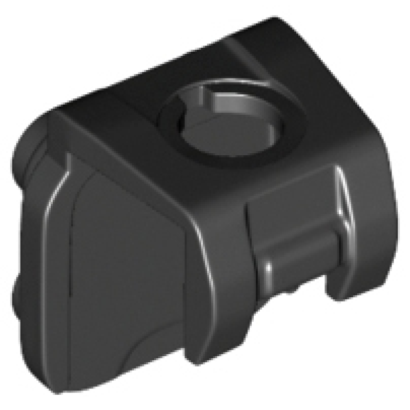 Plaat, Net met 4 noppen aan de achterkant Black