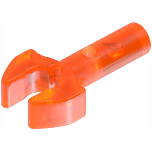 Staaf 1L met houder mechanische klauw Trans Neon Orange