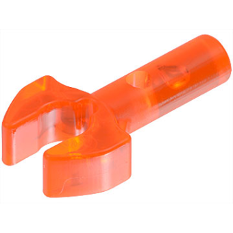 Staaf 1L met houder mechanische klauw Trans Neon Orange