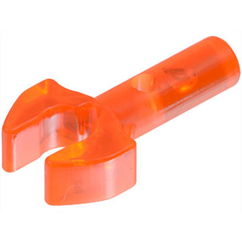 Staaf 1L met houder mechanische klauw Trans Neon Orange