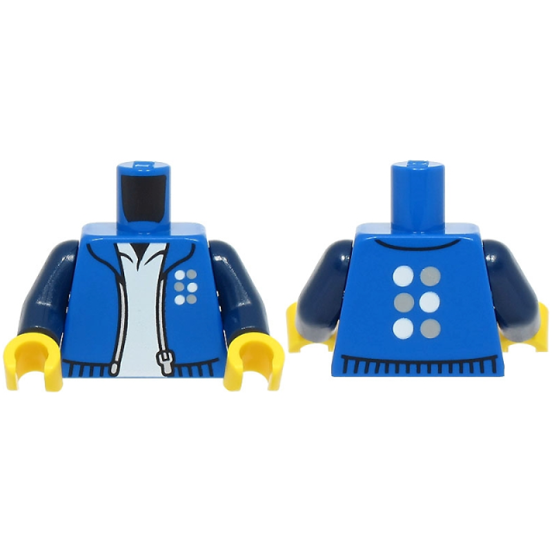 Romp, Jasje met Ritssluiting Blue