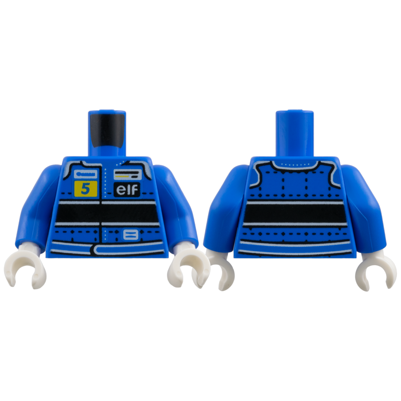 Romp, Race Outfit Blue