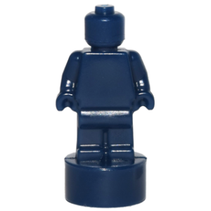 Trofee Beeldje Dark Blue