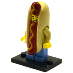 Hot Dog Man, Series 13 (Complete Set with Stand and Accessories)