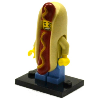Hot Dog Man, Series 13 (Complete Set with Stand and Accessories)