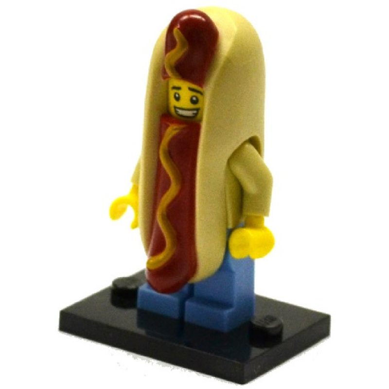 Hot Dog Man, Series 13 (Complete Set with Stand and Accessories)