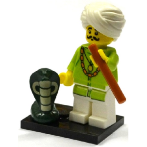 Snake Charmer, Series 13 (Complete Set with Stand and Accessories)