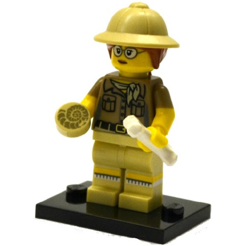 Paleontologist, Series 13 (Complete Set with Stand and Accessories)